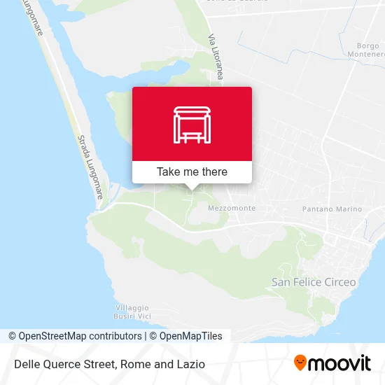 Delle Querce Street map
