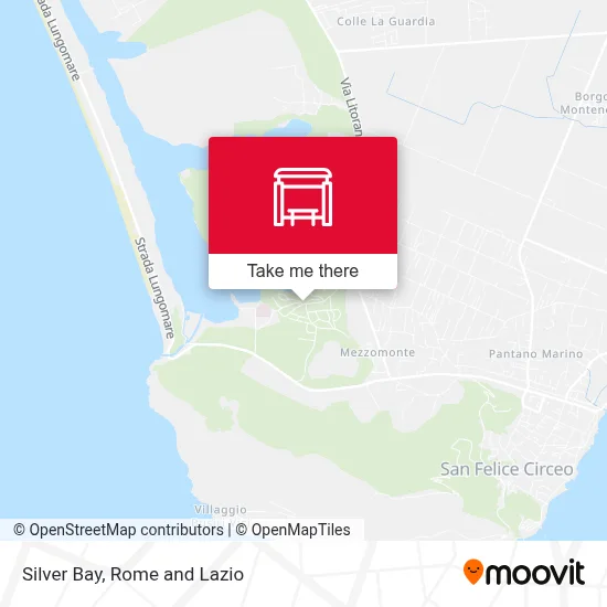 Silver Bay map