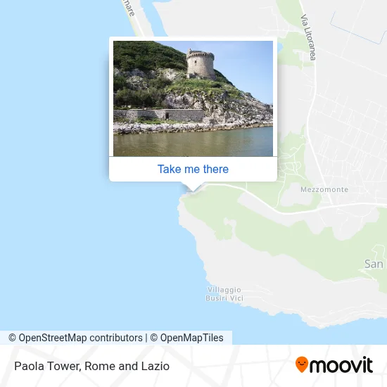 Paola Tower map