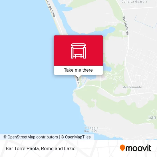 Bar Torre Paola map