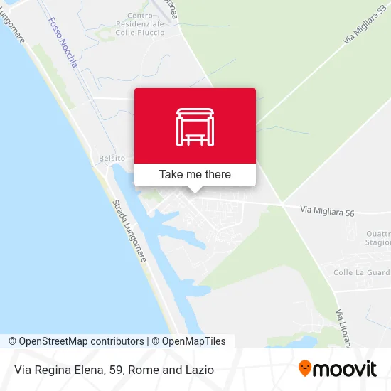 Regina Elena Street, 59 map