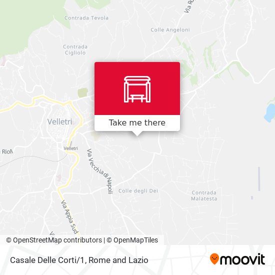 Casale Delle Corti/1 map