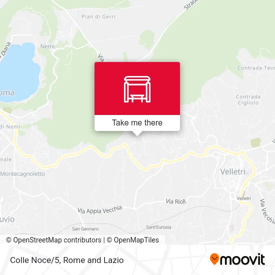 Colle Noce/5 map