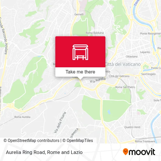 Aurelia Ring Road map