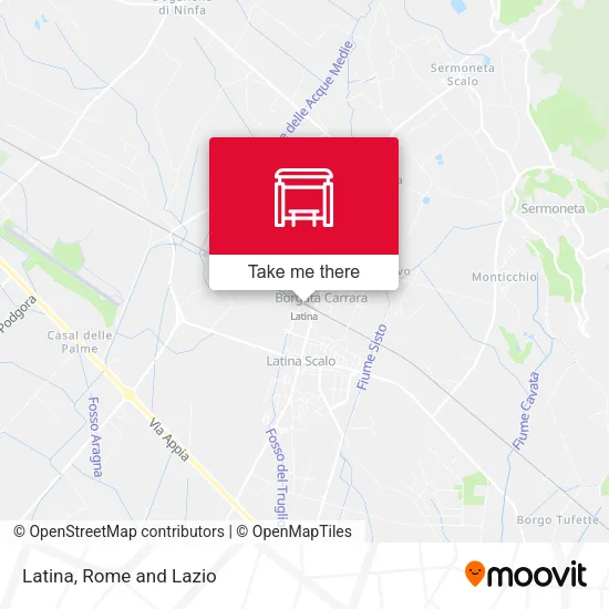 Latina map