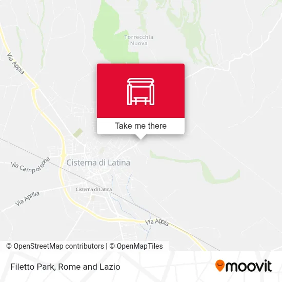 Filetto Park map