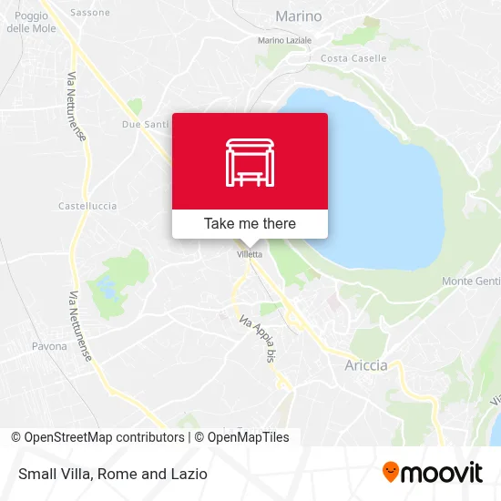 Small Villa map