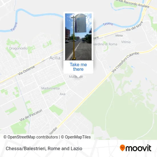 Chessa/Balestrieri map