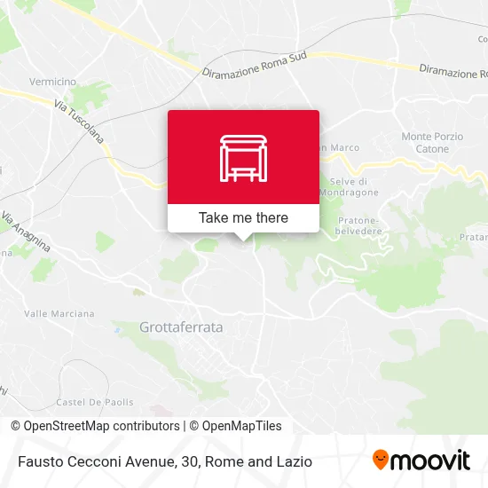 Fausto Cecconi Avenue, 30 map