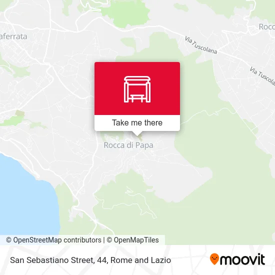 San Sebastiano Street, 44 map