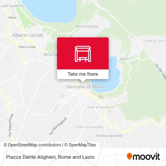 Piazza Dante Alighieri map