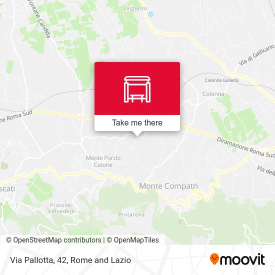 Via Pallotta, 42 map