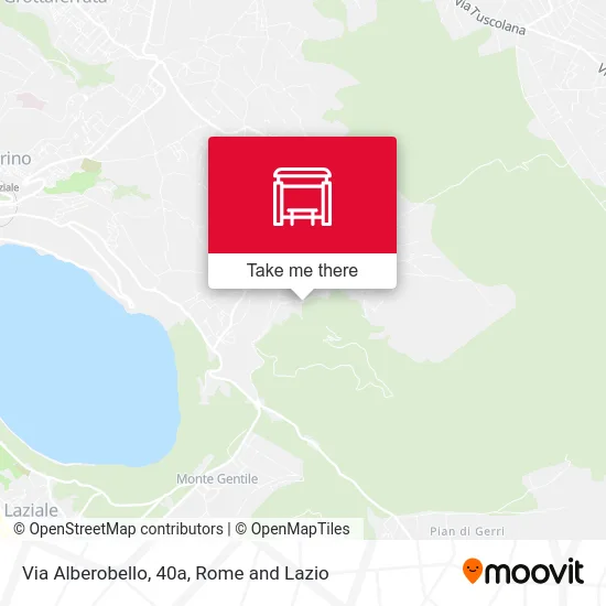 Via Alberobello, 40a map