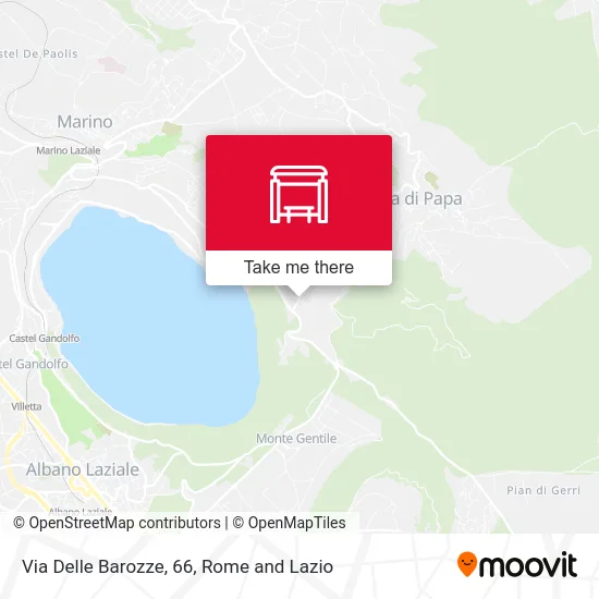 66 Via Delle Barozze map