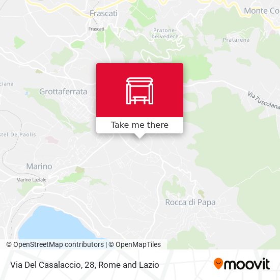 Via Del Casalaccio, 28 map
