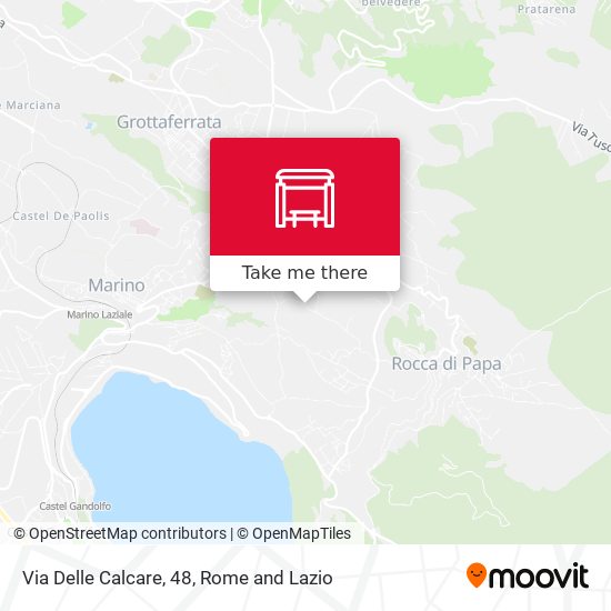 Via Delle Calcare, 48 map