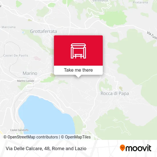 Via Delle Calcare, 48 map