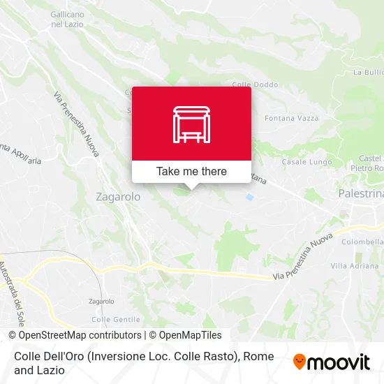 Colle Dell'Oro (Inversione Loc. Colle Rasto) map