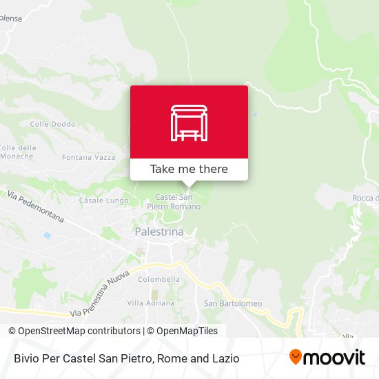 Bivio Per Castel San Pietro map