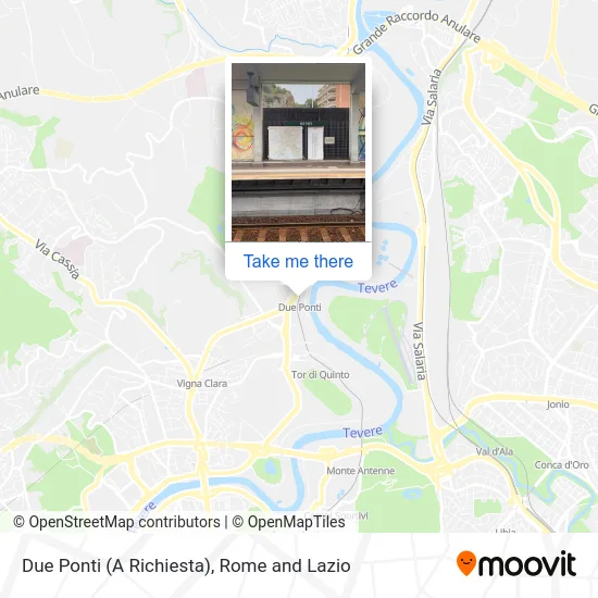 Due Ponti (On Request) map