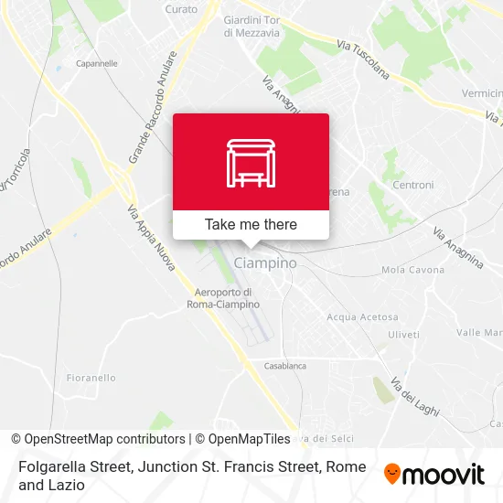 Folgarella Street, Junction St. Francis Street map