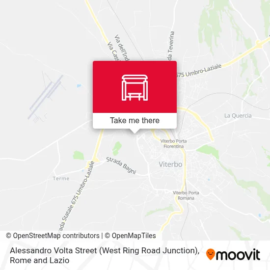 Alessandro Volta Street (West Ring Road Junction) map