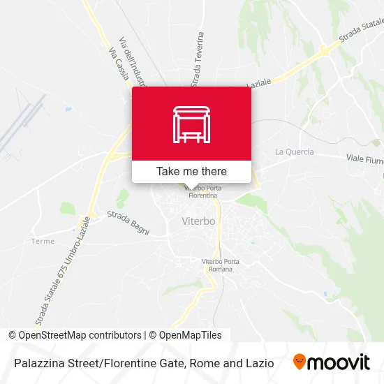 Palazzina Street / Florentine Gate map