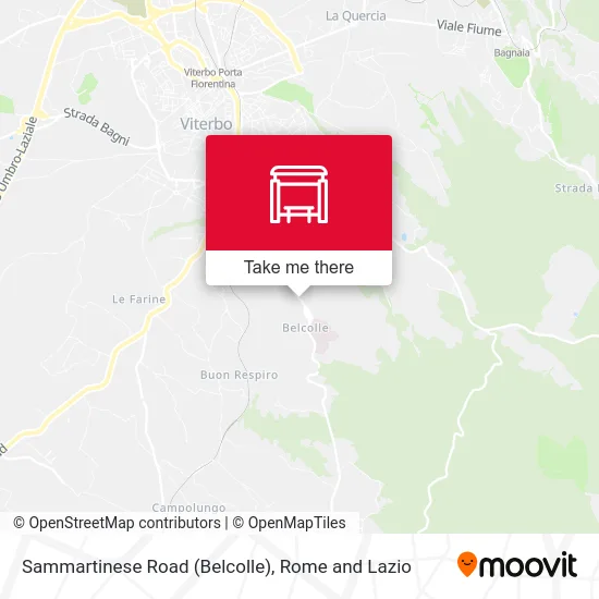 Sammartinese Road (Belcolle) map