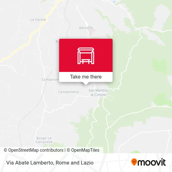 Abate Lamberto Street map