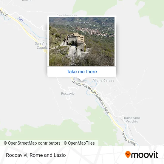 Roccavivi map
