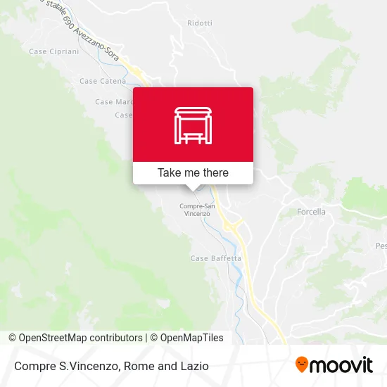 Compre S.Vincenzo map