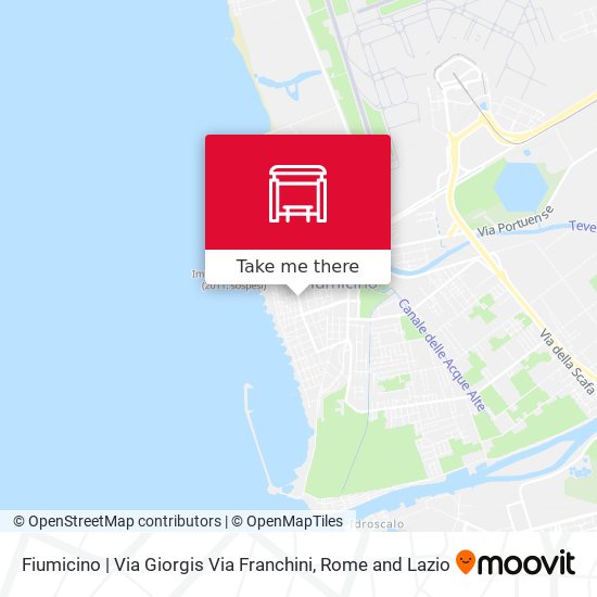 Fiumicino | Via Giorgis Via Franchini map