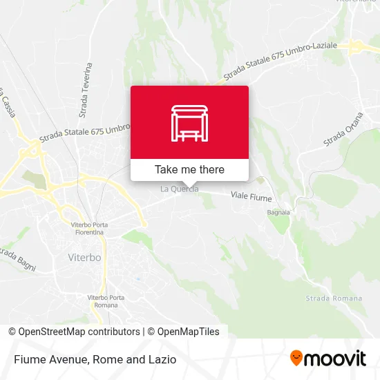 Fiume Avenue map