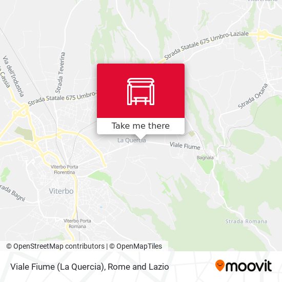 Viale Fiume (La Quercia) map