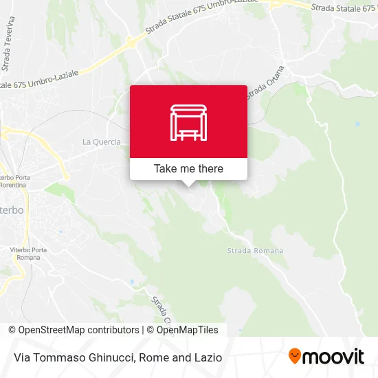 Via Tommaso Ghinucci map
