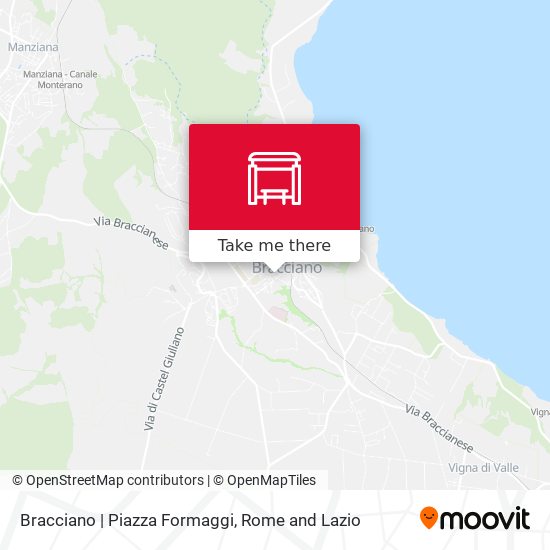 Bracciano | Piazza Formaggi map