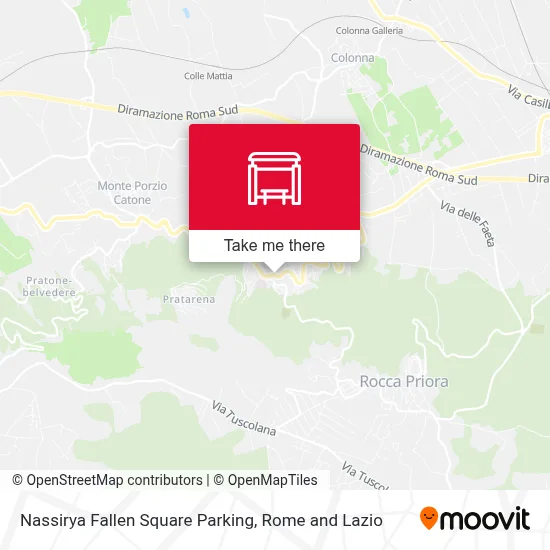 Nassirya Fallen Square Parking map