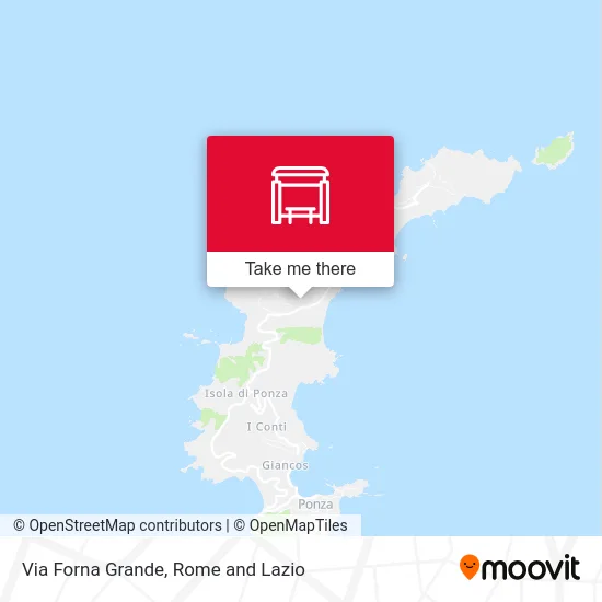 Via Forna Grande map