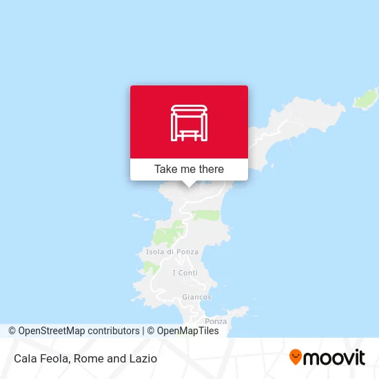 Cala Feola map