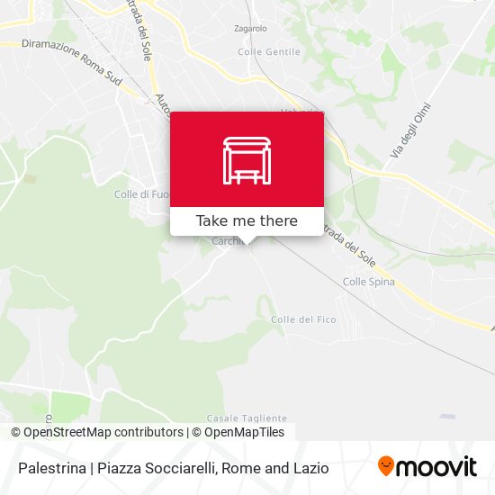 Palestrina | Piazza Socciarelli map