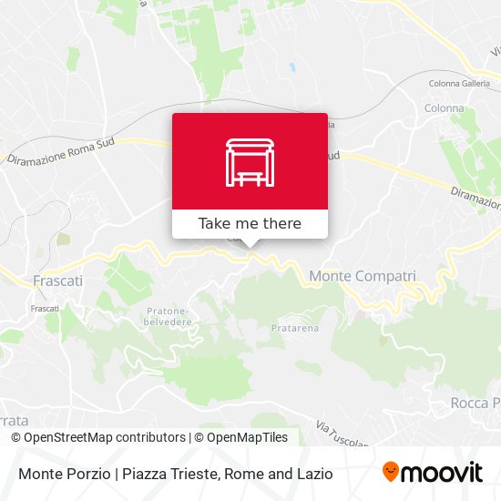 Monte Porzio | Piazza Trieste map