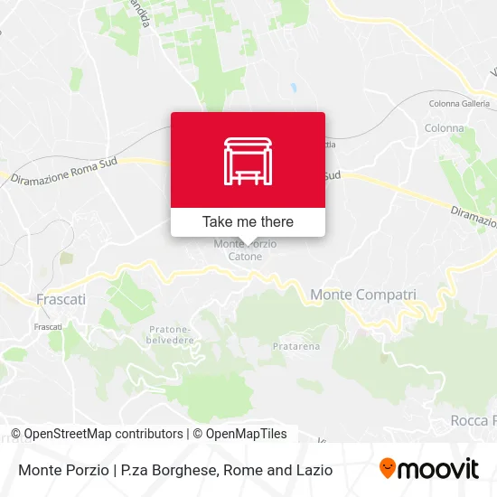 Monte Porzio | Borghese Square map