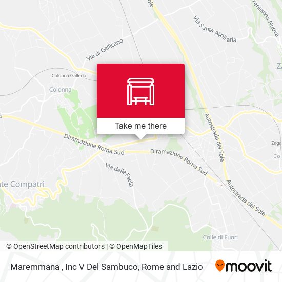 Maremmana , Inc V Del Sambuco map