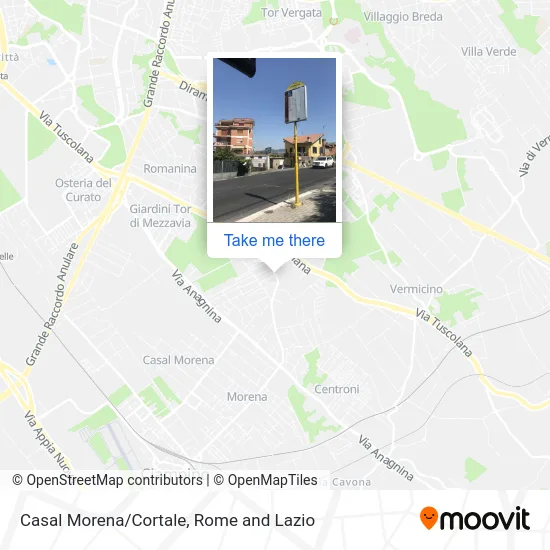 Casal Morena/Cortale map