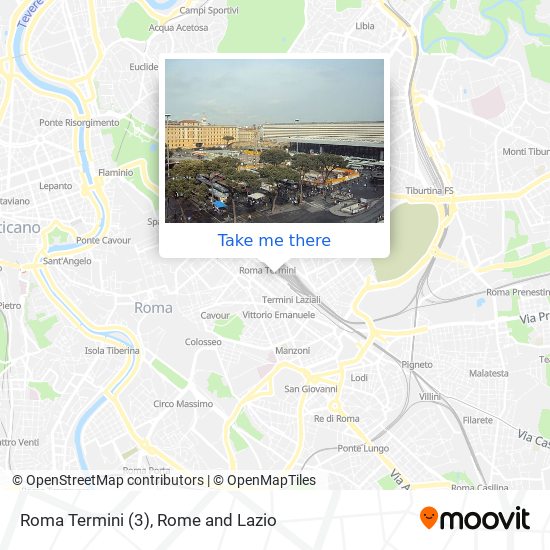 Roma Termini (3) map