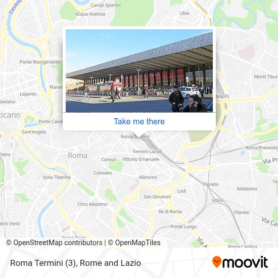 Roma Termini (3) map