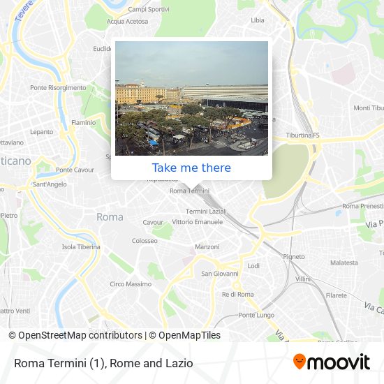 Roma Termini (1) map