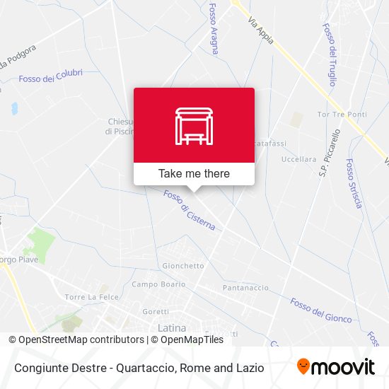 Congiunte Destre - Quartaccio map