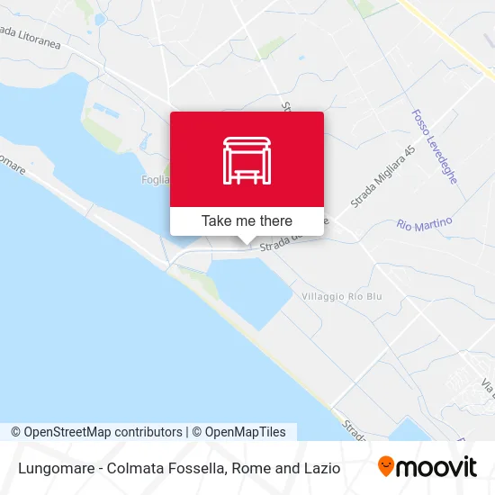 Seafront - Colmata Fossella map