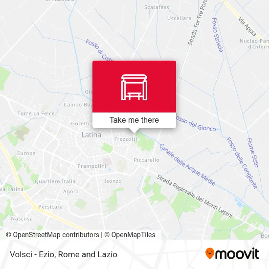 Volsci - Ezio map
